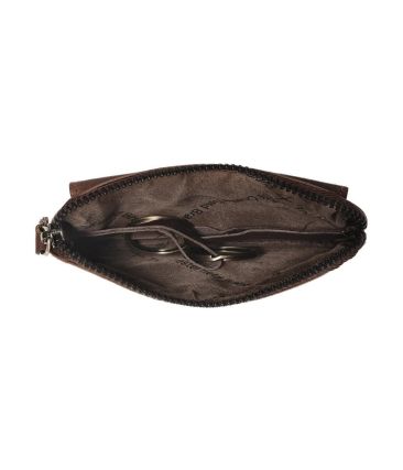 Δερμάτινη Κλειδοθήκη Chesterfield C08.018631 Κονιάκ με Διπλό Κρίκο & Εξωτερική Θήκη – Key Holder