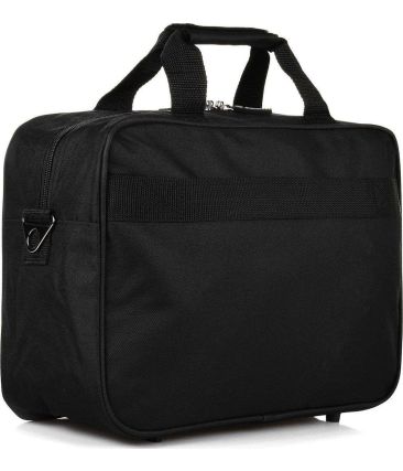 Τσάντα Καμπίνας Diplomat 40x28x15 ZC3002-40 Flight Bag Μαύρο | Χειραποσκευή για Κάτω από το Καθίσμα – Συμβατή με Όλες τις Αεροπορικές
