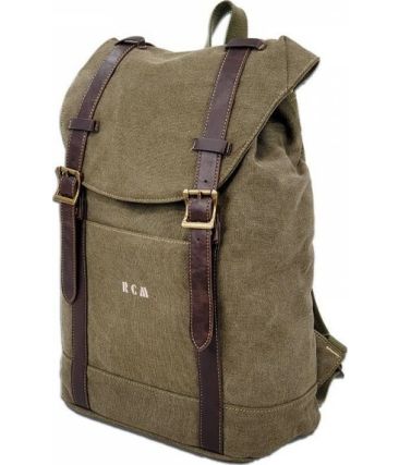 Σακίδιο Πλάτης RCM 17415 Χακί – Αδιάβροχο με Θήκη Laptop 15,6"