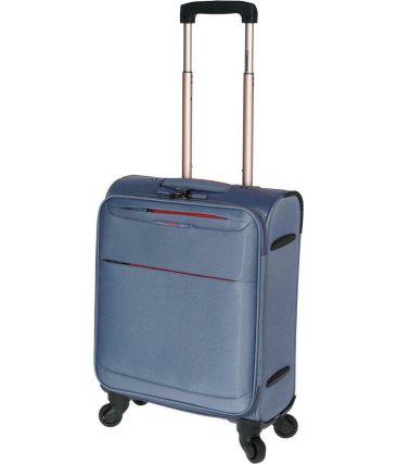 Βαλίτσα Καμπίνας Diplomat ZC6040-S Μπλε 55x40x20 The Athens Collection – 38L | Ιδανική για Ryanair & Aegean