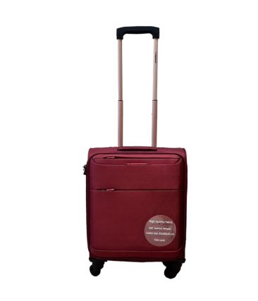 Βαλίτσα Καμπίνας Diplomat ZC6040-S Μπορντό 55x40x20 The Athens Collection – 38L | Ιδανική για Ryanair & Aegean