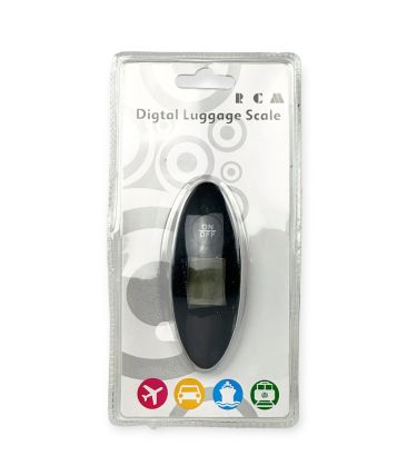 Ψηφιακή Ζυγαριά Βαλίτσας RCM TH1005 Μαύρο – Μέχρι 40kg με LCD Οθόνη
