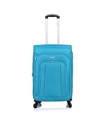 Μεσαία Βαλίτσα Υφασμάτινη Diplomat ZC444-M Γαλάζιο 68x43x29 – Επεκτάσιμη | 68L Ιδανική για 20 Κιλά