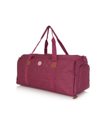 Μεσαίο Σακβουαγιάζ Diplomat SAC70-60cm Κόκκινο | 43L με Ενισχυμένο Ύφασμα 900D & Θήκη Παπουτσιών