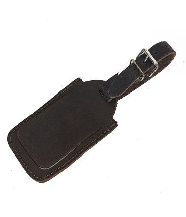Δερμάτινη Ετικέτα Βαλίτσας  SISSI LEATHER 00816-Brown