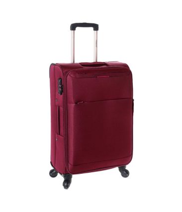 Βαλίτσα Μεγάλη Diplomat ZC6040-L The Athens Collection Μπορντό 78x48x31 – 105L | Υφασμάτινη για 23kg+ με Θήκη Γκαρνταρόμπας