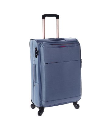 Βαλίτσα Μεγάλη Diplomat ZC6040-L The Athens Collection Μπλε 78x48x31 – 105L | Υφασμάτινη για 23kg+ με Θήκη Γκαρνταρόμπας
