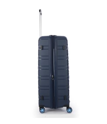 Βαλίτσα Μεγάλη DIELLE 100-70 Μπλε 77cm – Ανθεκτική Πολυπροπυλένιο με Επέκταση & TSA Κλειδαριά
