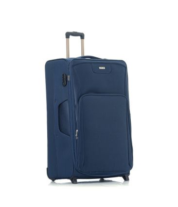 Βαλίτσα Πολύ Μεγάλη RCM 16108-32 Μπλε 85εκ – 130lt Χωρητικότητα, Ιδανική για Μεγάλα Ταξίδια