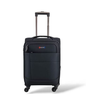 Βαλίτσα Καμπίνας RAIN RB2007 Μαύρο 55x38x22 – Ιδανική για Aegean, EasyJet, Olympic & British Airways