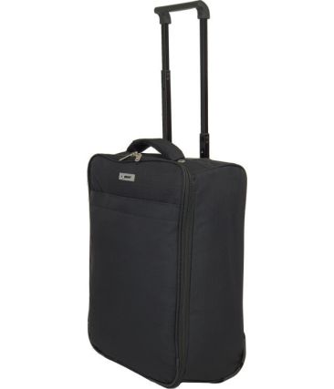 Βαλίτσα Καμπίνας XPLORER 0524 Μαύρο 52x35x20 - Ελαφριά 1,9kg, Ιδανική για Όλες τις Αεροπορικές
