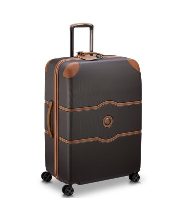 Μεγάλη Βαλίτσα 76,5cm DELSEY 167682115 Chatelet Air 2.0 Καφέ 110L – Premium Series, Luxury, Polycarbonate για 23Kg και Άνω