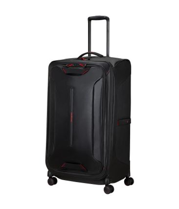 Premium Βαλίτσα / Τροχοτσάντα Samsonite Ecodiver 140886-1041 Μαύρη 79cm 117L | 4 Διπλές Ρόδες & 100% Αδιάβροχη