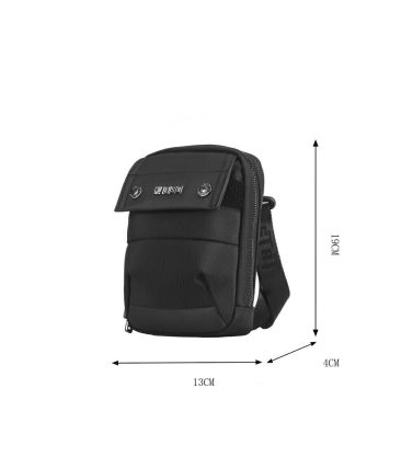 Τσαντάκι Ώμου LEASTAT 9886A Black