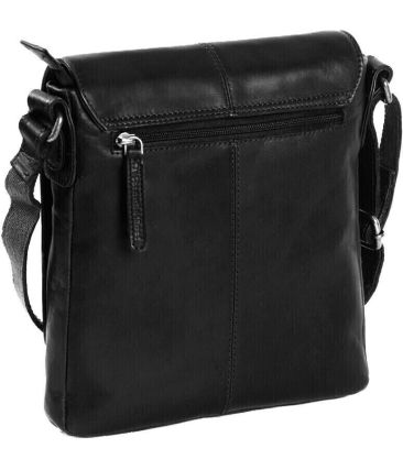Δερμάτινο Τσαντάκι Ώμου Chesterfield C48.062100 Μαύρο Bodin – Premium Pull-Up Δέρμα