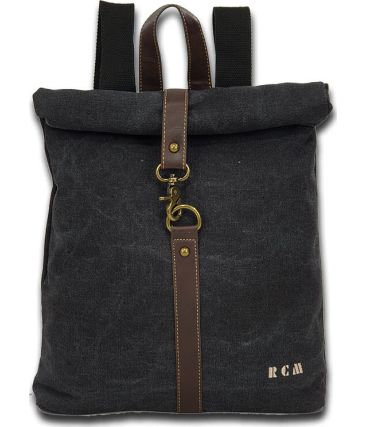 Σακίδιο Πλάτης Rolltop RCM 17400 Μαύρο Αδιάβροχο με Θήκη Laptop 14" – Μοντέρνο για Κάθε Μέρα