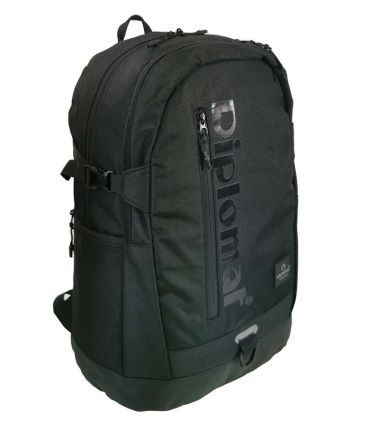 Σακίδιο Πλάτης Diplomat BR66 Bristol Μαύρο 20L – Laptop 15.6" & 2 Χώροι | Αντιιδρωτικοί Ιμάντες & 420 HD Φόδρα