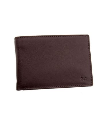 Ανδρικό Δερμάτινο Πορτοφόλι RCM Z33 Καφέ με RFID Προστασία & Πολλές Θήκες