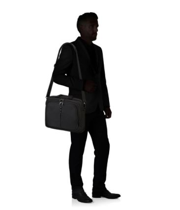 Επαγγελματική Τσάντα Samsonite Guardit 3.0 Μαύρο 155201 | Laptop 15,6 & Tablet | Business Χαρτοφύλακας με Επέκταση