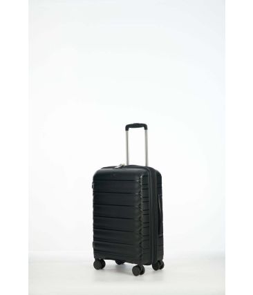 Βαλίτσα Καμπίνας 55x37x20 Verage Tenby GM24061W Μαύρο 38L| Άθραυστη – Ιδανική για Ryanair & Aegean