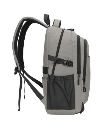 Σακίδιο Πλάτης RCM 925 Γκρι 24L | Urban Style με Εργονομία και Πλήρη Οργάνωση | Αντικλεπτική Τσέπη | Για Κάθε Μέρα