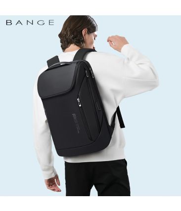 Επαγγελματικό Σακίδιο Πλάτης Bange 2517 Μαύρο | Αδιάβροχο 24L | Με Θύρα USB & Αντικλεπτική Τσέπη