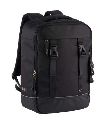 Σακίδιο Καμπίνας 40x30x16.5 CAMEL ACTIVE Connect 407-202-60 Μαύρο 21L | Για Laptop 15" | Ιδανικό για Αεροπλάνο