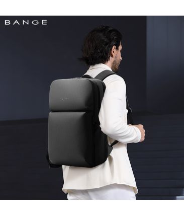 Αδιάβροχο Επαγγελματικό Σακίδιο Πλάτης Bange 3065 Μαύρο 27L | Laptop 15.6" | Αντικλεπτικό Ιταλικού Σχεδιασμού