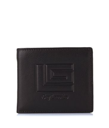 Μικρό Δερμάτινο Πορτοφόλι Guy Laroche 37509 Dark Brown | RFID Προστασία & Θέσεις Καρτών | Compact Design