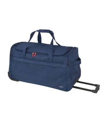 Σακ Βουαγιάζ Τροχήλατο Μεγάλο Dielle 419M Μπλε 70cm 87.8L | Τηλεσκοπικό Μηχανισμό & 2 Ρόδες