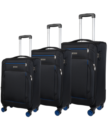Βαλίτσα Cardinal 5000 SET3 Black Spectra 