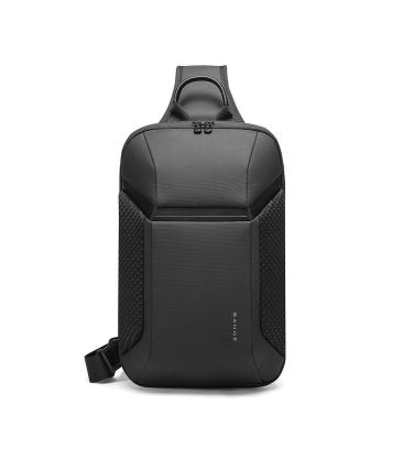 Τσαντάκι Ώμου Χιαστί Bange 7721 Μαύρο – Αδιάβροχο Crossbody με Θήκη iPad