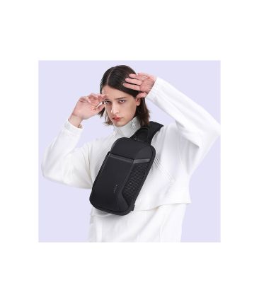 Τσαντάκι Ώμου Χιαστί Bange 7721 Μαύρο – Αδιάβροχο Crossbody με Θήκη iPad