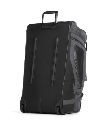 Μεγάλο Τροχήλατο Σακβουαγιάζ American Tourister City Racer 156134 Μαύρο/Γκρι 129L | Αδιάβροχο για 23+ Κιλά Αεροδρομίου