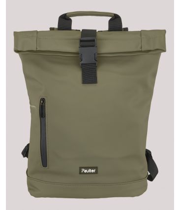 Σακίδιο Πλάτης Paulter 6001-S Χακί – 100% Αδιάβροχο Roll Top με Θέση Laptop 13,6''