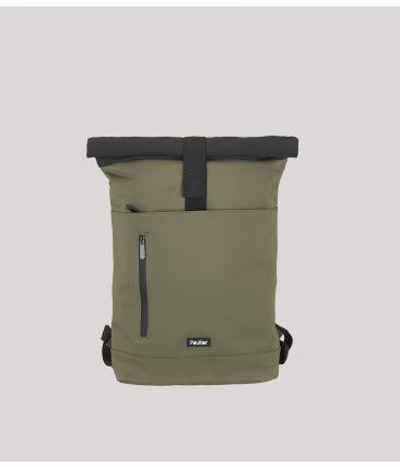 Σακίδιο Πλάτης Roll-Top Paulter 6002-S Χακί – 100% Αδιάβροχο με Θέση Laptop 14’’ – Μοντέρνο & Ανθεκτικό