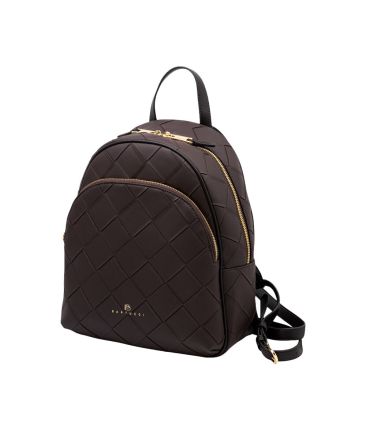 Γυναικείο Σακίδιο Πλάτης Bartuggi 718-36445 Καφέ | Minimal Backpack με 4 Τσέπες | Ευρύχωρο & Πρακτικό