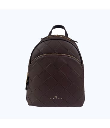 Γυναικείο Σακίδιο Πλάτης Bartuggi 718-36445 Καφέ | Minimal Backpack με 4 Τσέπες | Ευρύχωρο & Πρακτικό