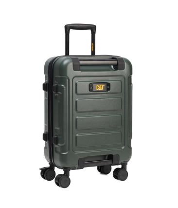 Premium Βαλίτσα Καμπίνας Caterpillar 84796-603 Χακί 40L | 100% Polycarbonate | Κορυφαία Χειραποσκευή