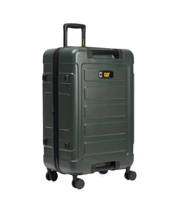 Premium Μεγάλη 78x49x31 Βαλίτσα Caterpillar 84796-603 Χακί 111L | 100% Polycarbonate | Ανθεκτική για Έως 32 Κιλά