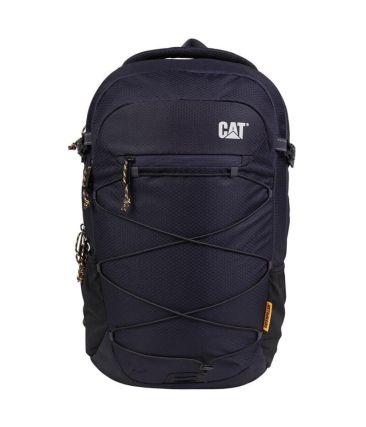 Σακίδιο Πλάτης Caterpillar Logan 25L Μαύρο | Θήκη Laptop 15" & Ripstop με Bungee Cord & Airmesh