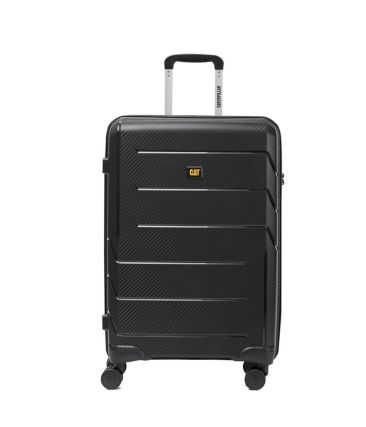 Βαλίτσα Μεσαία Caterpillar Venture 84922-01 Μαύρη – Πολυπροπυλένιο | Ελαφριά 3.5kg & Ανθεκτική για Έως 20kg