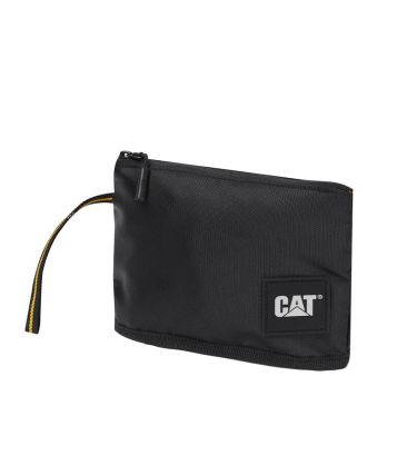 Τσαντάκι Χειρός / Gadget Organizer Λεπτό Caterpillar 85049-01 Μαύρο | Υδροαπωθητικό Ύφασμα με Λουράκι Χειρός