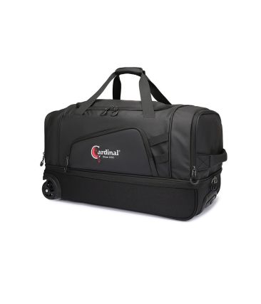 Μικρή Τροχοτσάντα Ταξιδιού Cardinal 8506 55cm Μαύρο 48L | Αδιάβροχο | Διπλός Πάτος & Ενισχυμένες Ραφές