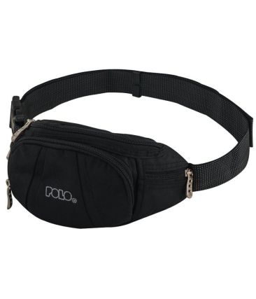 Ανδρικό Τσαντάκι Μέσης Μικρό POLO PITTOCK 908021 Μαύρο – Minimal, Ανθεκτικό & με Μακρύ Ιμάντα