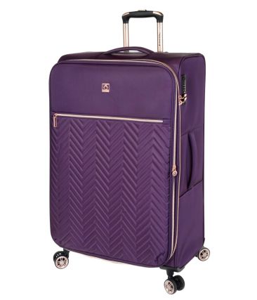 Βαλίτσα Μεγάλη Diplomat Monaco ZC9001-L Μωβ 78x48x31 – Ιδανική για 23kg+ Αεροδρομίου – Ανθεκτική & Μοντέρνα.