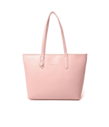 Γυναικεία Τσάντα Ώμου Shopper Pierre Loues 914-62 Ροζ | Ασφαλές Φερμουάρ & Ιμάντες Microfiber | Απόλυτη Οργάνωση & Στυλ