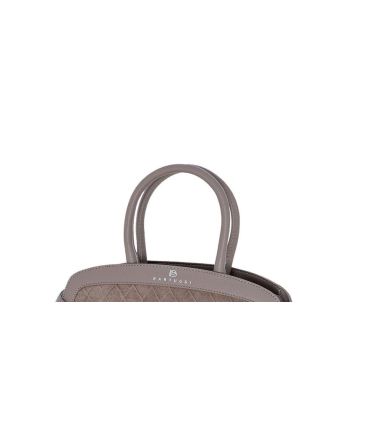 Γυναικεία Τσάντα Ώμου Tote Bartuggi 718-112801 Γκρι | Σουέτ PU σε Γήινες Αποχρώσεις | Χωρητικότητα & Μοναδικό Σχήμα