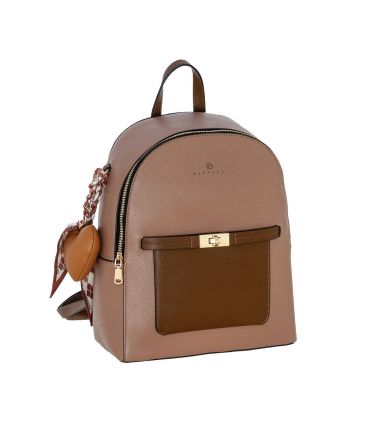 Γυναικείο Σακίδιο Πλάτης Bartuggi 718-54814 Dusty Pink | Με Θήκη Tablet & 5 Τσέπες | Το Απόλυτο Backpack