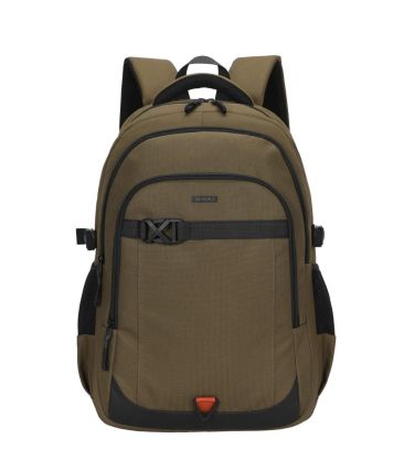 Αδιάβροχο Σακίδιο Πλάτης RCM 929 Χακί 25L | Laptop 15.6" | Ελαφρύ Backpack με 2 Θήκες & Αντικλεπτική Τσέπη